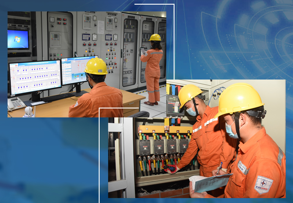 EVNHANOI: Dồn lực bảo đảm đủ điện tiếp sức tuyến đầu chống dịch COVID-19