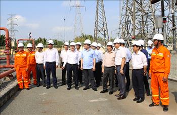 Lãnh đạo Bộ Công Thương kiểm tra công tác chuẩn bị đảm bảo điện Tết tại khu vực phía Nam