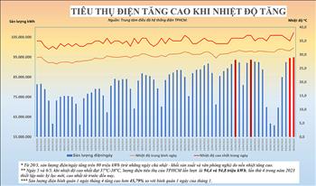 TP Hồ Chí Minh: Tiêu thụ điện liên tục lập đỉnh, EVNHCMC kêu gọi sử dụng điện tiết kiệm, hiệu quả