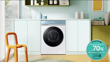 Samsung ra mắt máy giặt thông minh Bespoke AI™