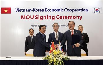 EVN ký kết 2 biên bản ghi nhớ về hợp tác trong lĩnh vực điện lực với các đối tác Hàn Quốc