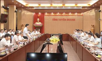 Đoàn công tác EVN làm việc với tỉnh Tuyên Quang về phát triển hạ tầng điện