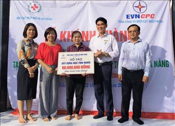 EVNCPC hỗ trợ xây dựng nhà tình nghĩa cho gia đình bà Ngô Thị Chiến
