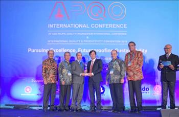 CPCEMEC đạt Giải thưởng chất lượng quốc tế Châu Á – Thái Bình Dương 2019