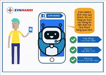 Phiên bản Chatbot 2.0 của EVNHANOI có thể đoán ý người dùng