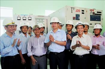 Đóng điện kỹ thuật Dự án cấp điện lưới Quốc gia cho đảo Cù Lao Chàm