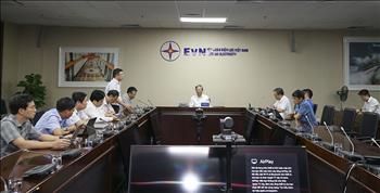 Tổng giám đốc EVN làm việc với EVNNPT về triển khai dự án đường dây 500kV mạch 3 Quảng Trạch - Phố Nối