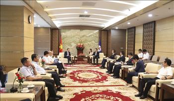 Chủ tịch HĐTV EVN Đặng Hoàng An tiếp, làm việc với lãnh đạo Tổng công ty Lưới điện Phương Nam Trung Quốc (CSG)