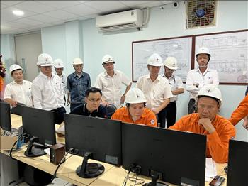 Đóng điện thành công Trạm biến áp 220/110kV Tân Cảng và các đường dây đấu nối