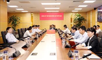 Đảng bộ EVN tham dự hội nghị trực tuyến về nghiên cứu, học tập nội dung cuốn sách của Tổng Bí thư Nguyễn Phú Trọng