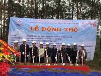 Xây dựng trạm biến áp 220 kV đầu tiên tại Lạng Sơn