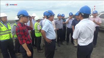 Chủ tịch Hội đồng thành viên EVN kiểm tra công trường, tiến độ các dự án thuộc Trung tâm Điện lực Duyên Hải
