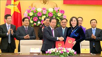 Đảng bộ Tổng công ty Điện lực miền Bắc ký kết nghĩa với chi bộ vụ dân tộc (Văn phòng Quốc hội)