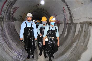 Hoàn thành xây dựng đường hầm dẫn nước Dự án mở rộng Nhà máy Thủy điện Đa Nhim trước 6 ngày