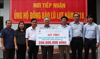 EVNGENCO 2 hỗ trợ 400 triệu đồng cho người dân 2 huyện Quan Hoá, Mường Lát (Thanh Hoá) bị ảnh hưởng bởi thiên tai