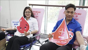 EVNSPC: Hơn 110 CBCNV đã tham gia hiếu máu nhân đạo 