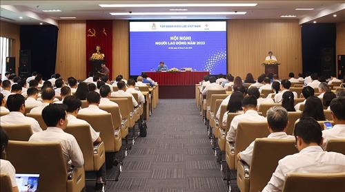 Khai mạc Hội nghị Người lao động Tập đoàn Điện lực Việt Nam năm 2023