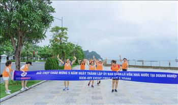 Công ty CP Nhiệt điện Quảng Ninh hưởng ứng Giải chạy CMSC RACE 5 YEARS