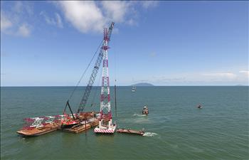 Cuối tháng 7, xã đảo Lại Sơn sẽ có điện lưới quốc gia