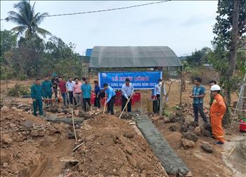 PC Đắk Nông khởi công xây dựng 5 căn nhà tình nghĩa cho hộ nghèo