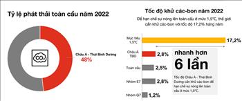 Việt Nam thuộc top 5 nước đạt ngưỡng giảm phát thải carbon