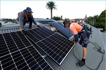 Australia hướng tới trở thành quốc gia điện mặt trời mái nhà