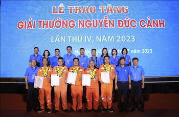 5 cá nhân tiêu biểu của EVN được trao tặng giải thưởng Nguyễn Đức Cảnh lần thứ IV năm 2023
