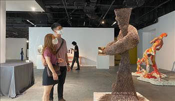 Khai mạc Triển lãm điêu khắc Hà Nội - Sài Gòn 2020
