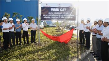 Nhà máy Nhiệt điện Vĩnh Tân 4 hưởng ứng phong trào Tết trồng cây 2021