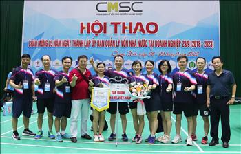 Khai mạc Giải bóng bàn chào mừng kỷ niệm 5 năm thành lập Ủy ban Quản lý vốn Nhà nước tại doanh nghiệp