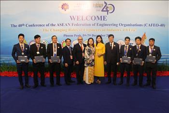 Hội nghị Liên đoàn các tổ chức Kỹ sư ASEAN lần thứ 40 khai mạc tại Campuchia