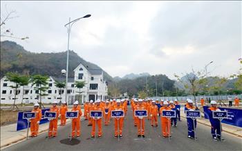 PC Sơn La tổ chức diễn tập xử lý sự cố mất điện trên diện rộng do thiên tai