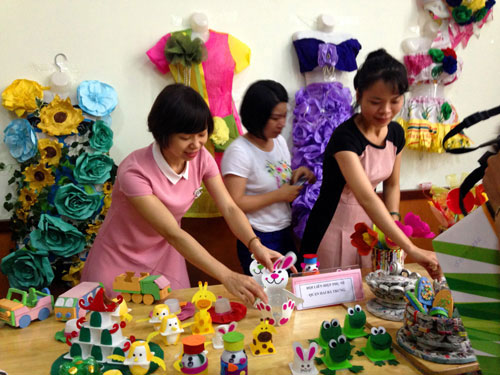Nhân rộng mô hình sân chơi tái chế cho thanh thiếu nhi  Sở Văn hoá Thể  thao và Du lịch tỉnh Phú Thọ