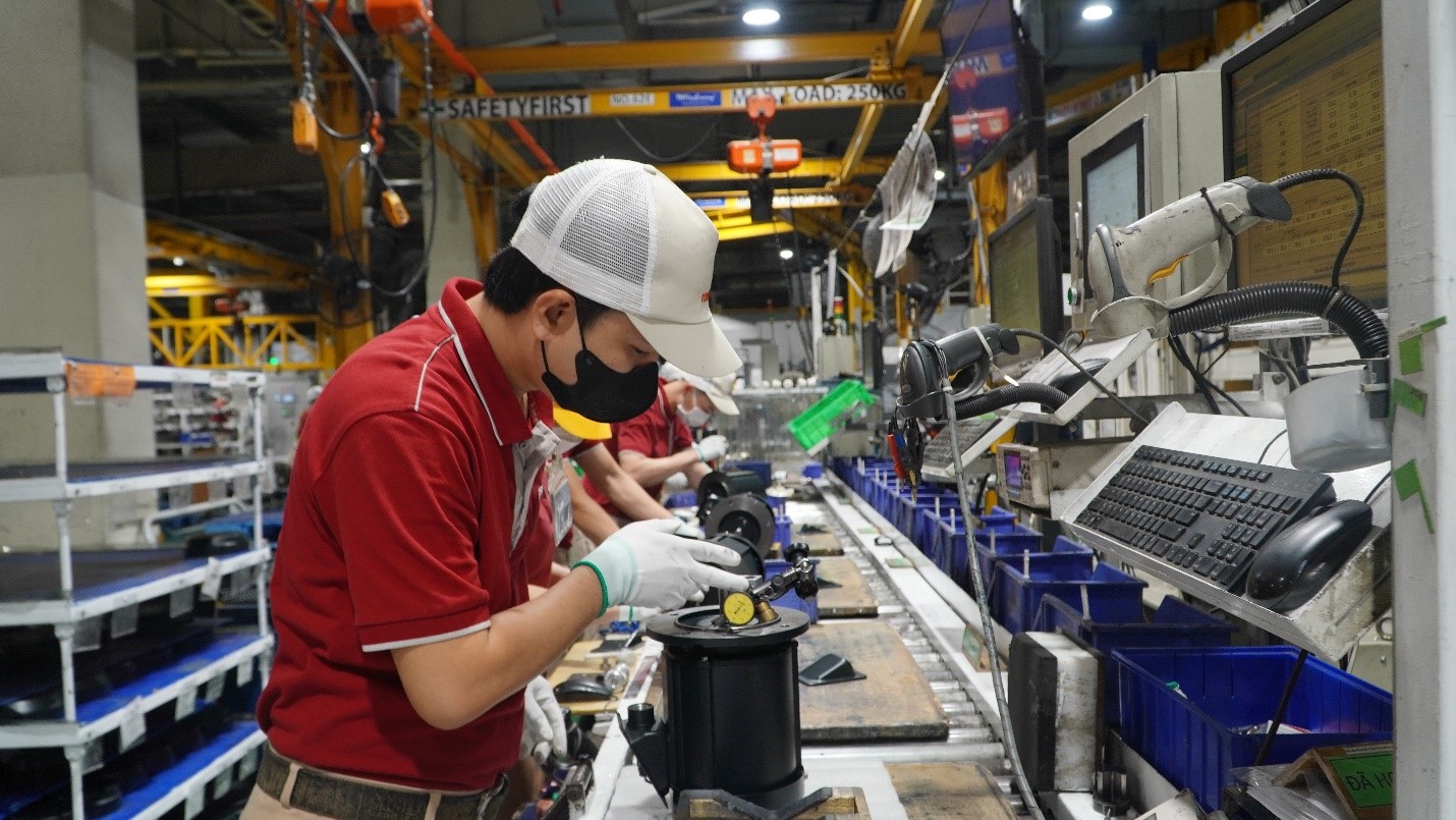 Nhà máy sản xuất motor Toshiba 