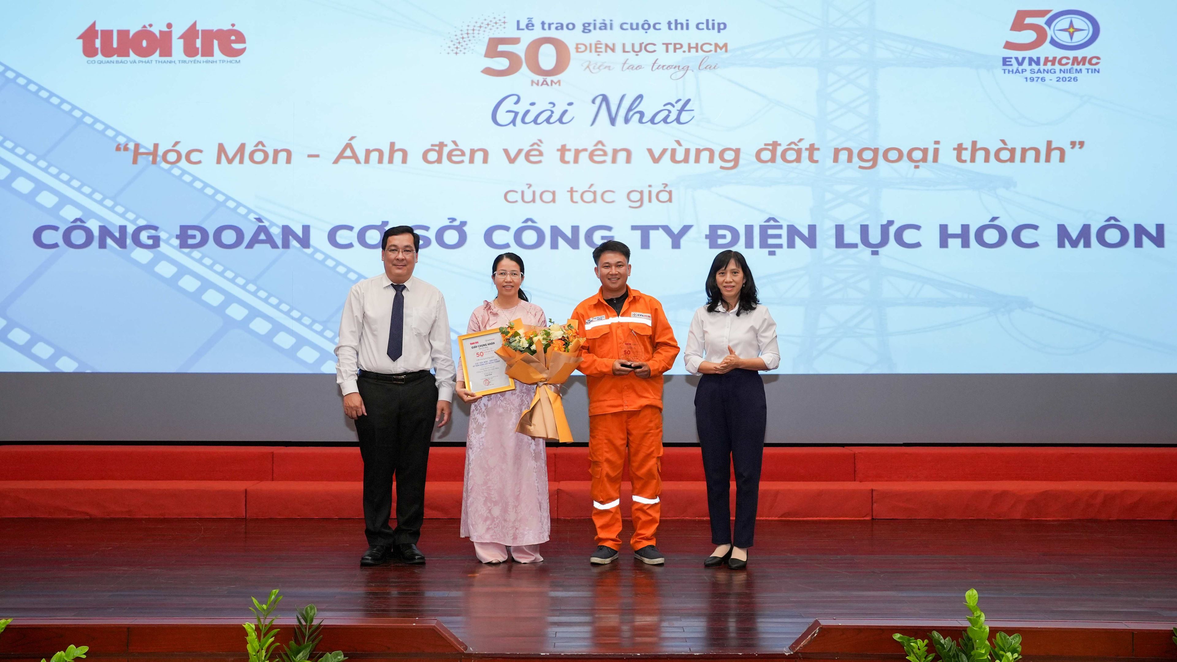 EVNHCMC tổng kết và trao giải cuộc thi video clip 50 năm Điện lực Thành phố Hồ Chí Minh 22:49, 03/08/2026