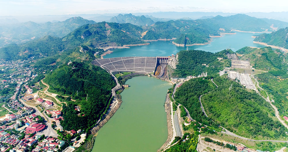 Mô hình 3D của Thủy điện Sơn La  Hội đập lớn và phát triển nguồn nước Việt  Nam