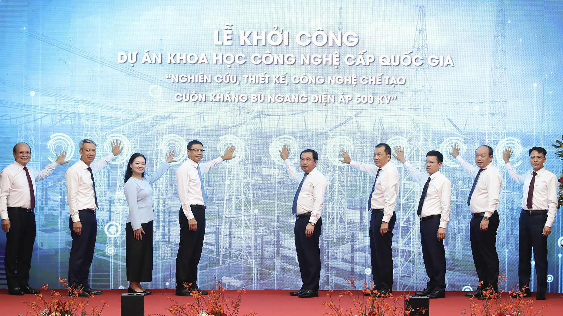 Tổng công ty Thiết bị điện Đông Anh khởi công dự án nghiên cứu, thiết kế, chế tạo cuộn kháng bù ngang 500 kV