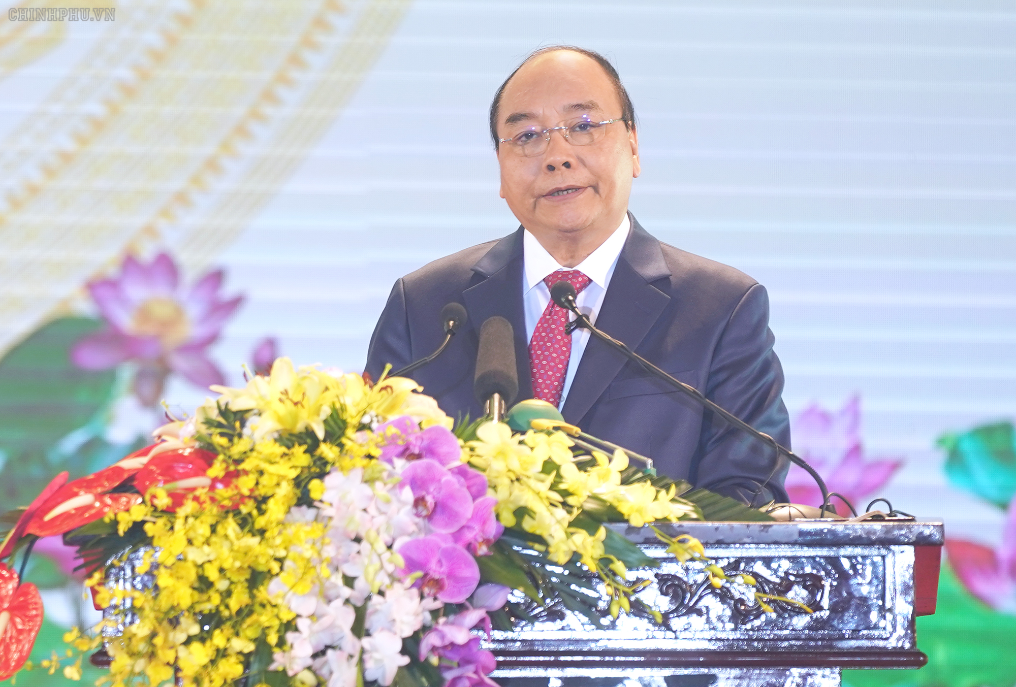 Thủ tướng Nguyễn Xuân Phúc phát biểu tại buổi Lễ